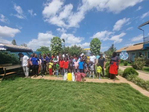 Joy children's home visit in 2023